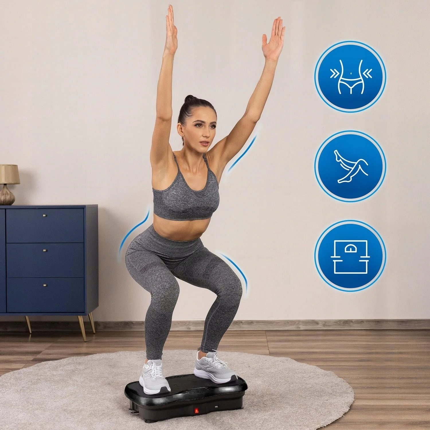 Vibration Plate Lymphatic Drainage Machine for Weight Loss - Image 10