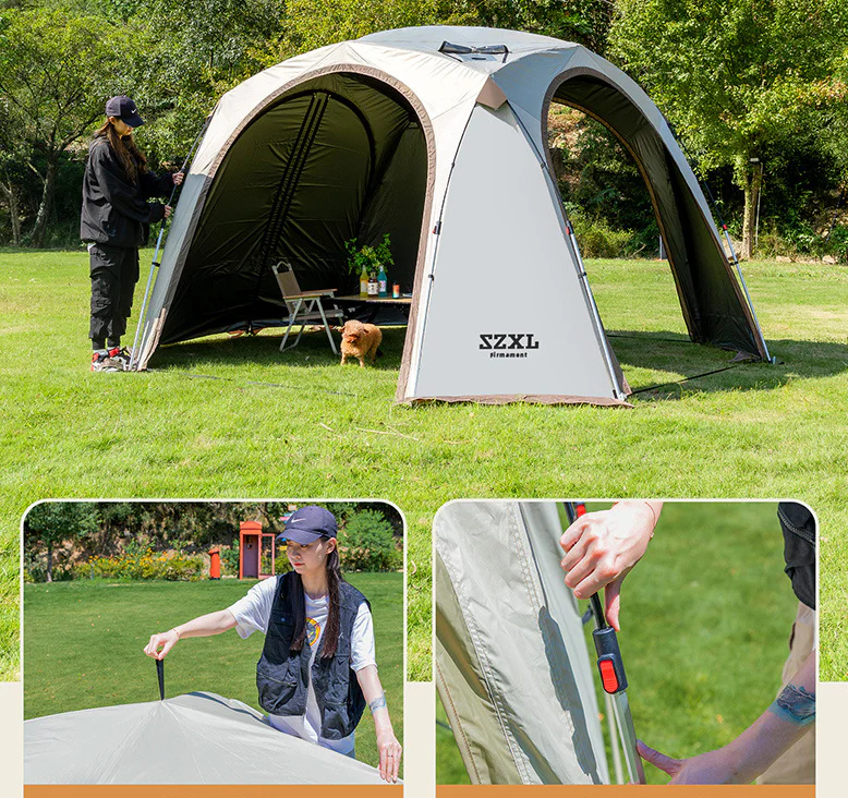 Quick Setup Automatic Dome Canopy with UV Protection (PU3000+) - Image 5