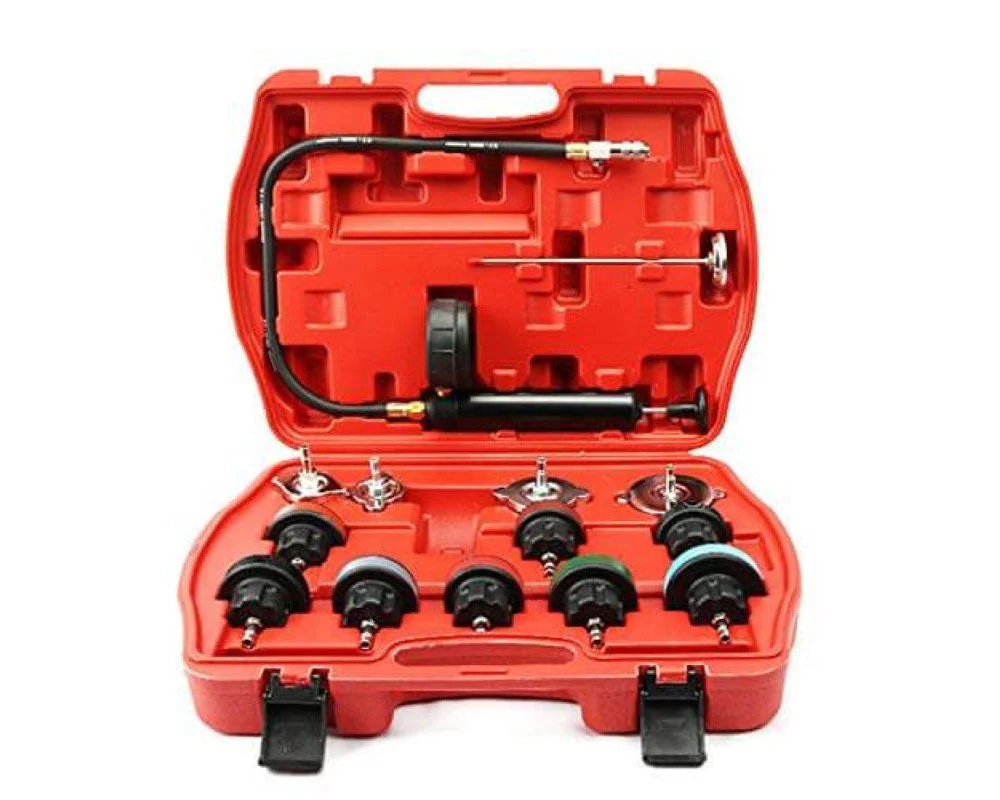 Radiator Pressure Tester Tester Gasket Test Kit Leak Detector - Image 6