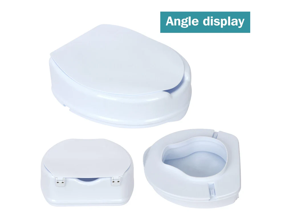 Raised Toilet Seat With Lid - Image 9