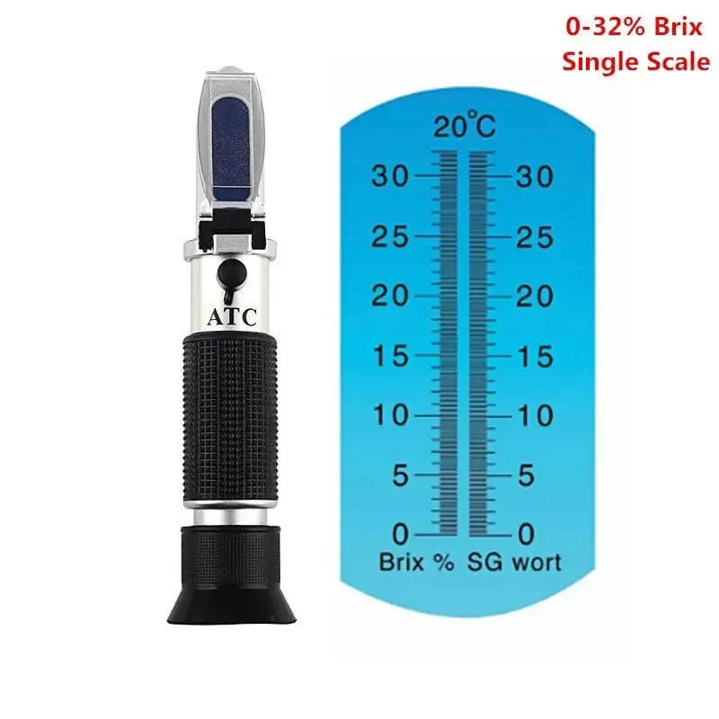 Refractometer - Alcohol (0-80% Alcohol) - Image 3