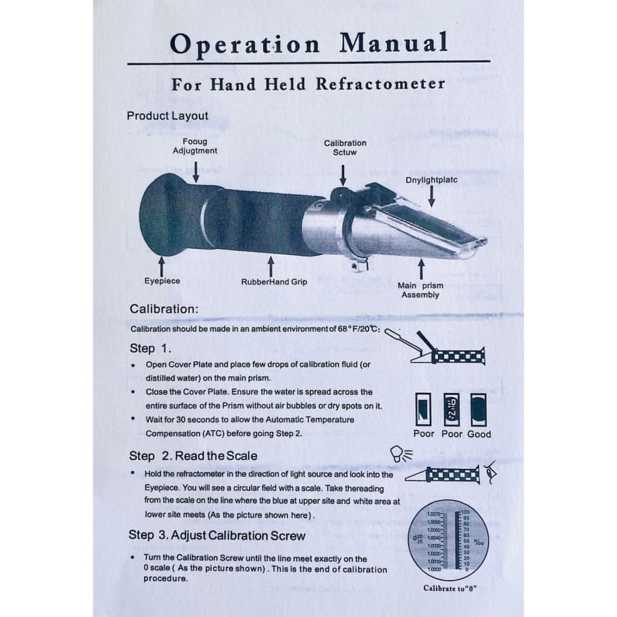 Refractometer - Sugar Concentration (Brix 0-32%) - Image 12
