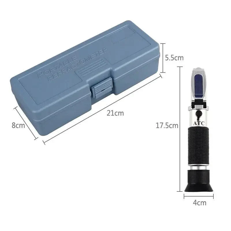 Refractometer - Sugar (Dual Scale: Brix 0-32% & 1.000-1.120 Specific Gravity) - Image 6