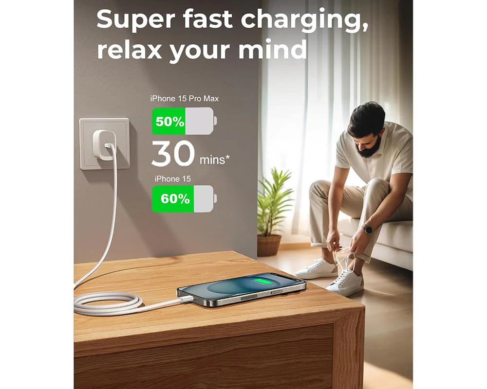 Replacement 20W iPhone Fast Charger - Image 4