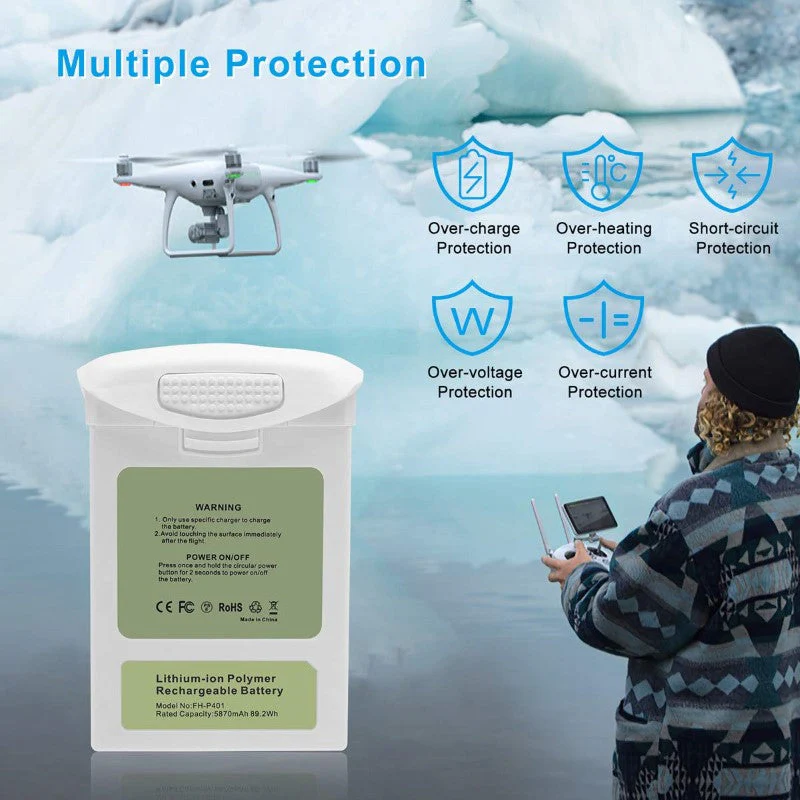 Phantom 4 Battery 5870mAh 15.2V Replacement - Image 9