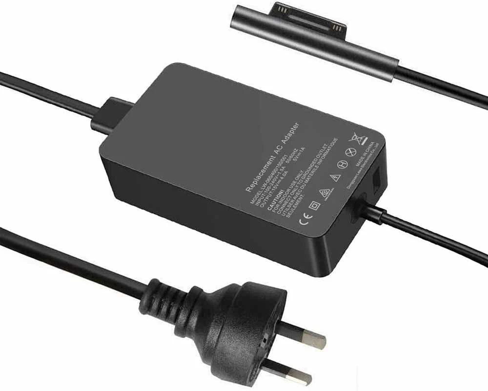 Replacement Charger for Microsoft Surface Pro X/7/6/5/4/3 65W - Image 2