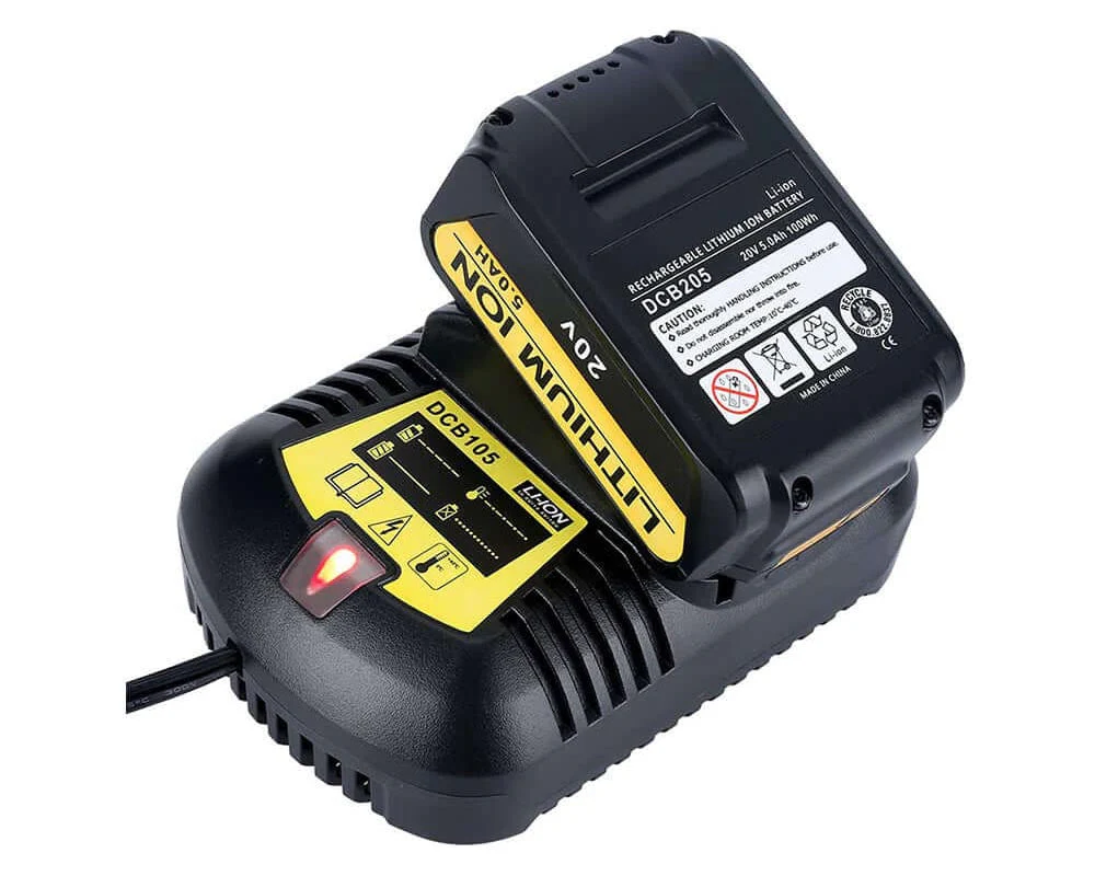 Replacement Dewalt battery charger DCB105 Battery 5000 mAh - Image 10