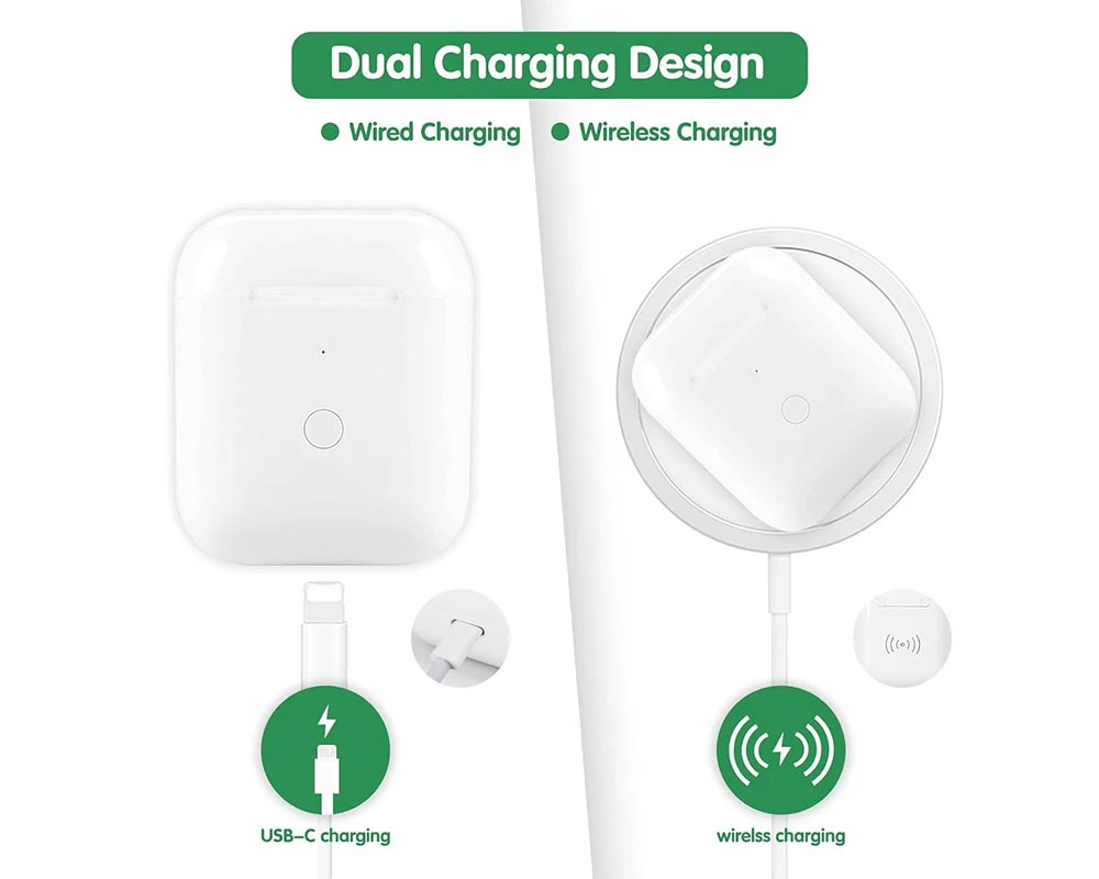 Replacement Wireless Charging Case for AirPods 1 & 2 – 700mAh Qi - Image 11