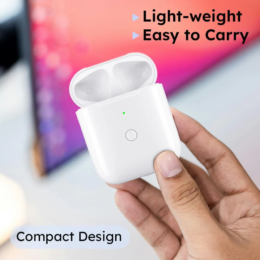 Replacement Wireless Charging Case for AirPods 1 & 2 - Image 11