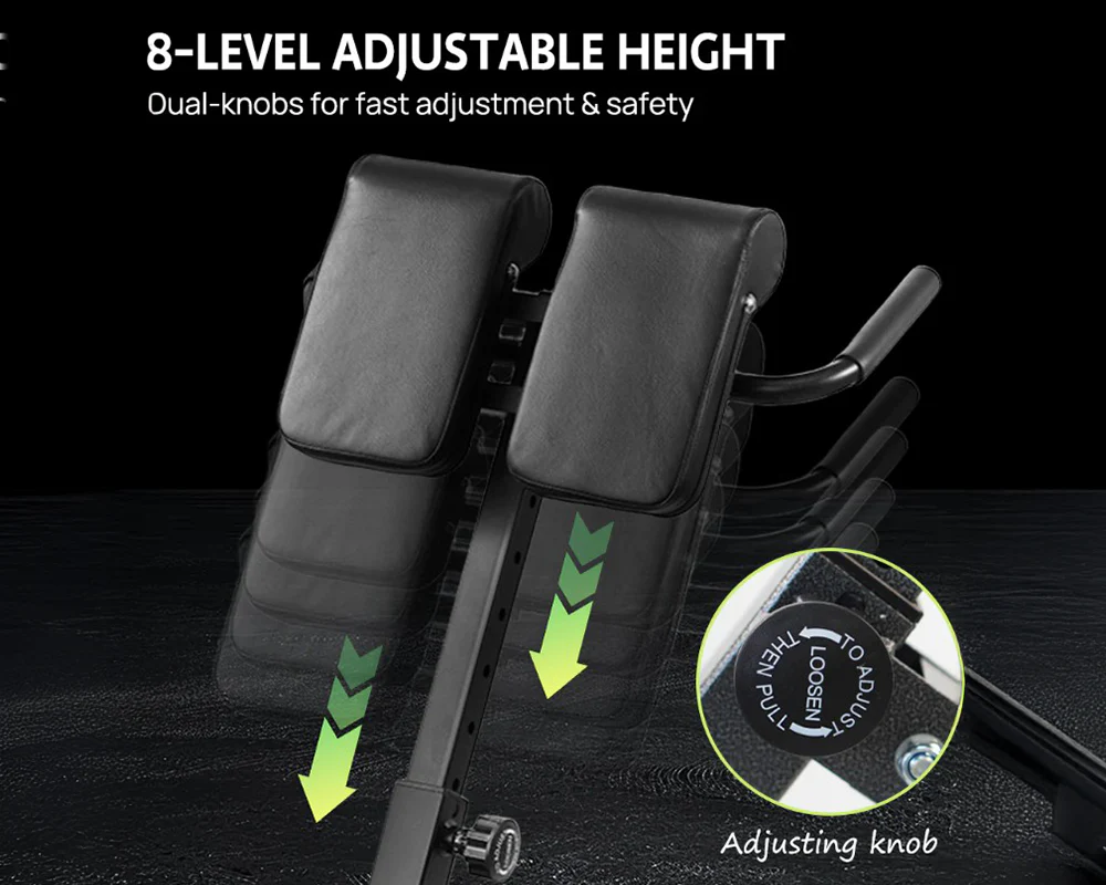 Roman Chair Adjustable Roman Chair Hyperextension Bench - Image 5