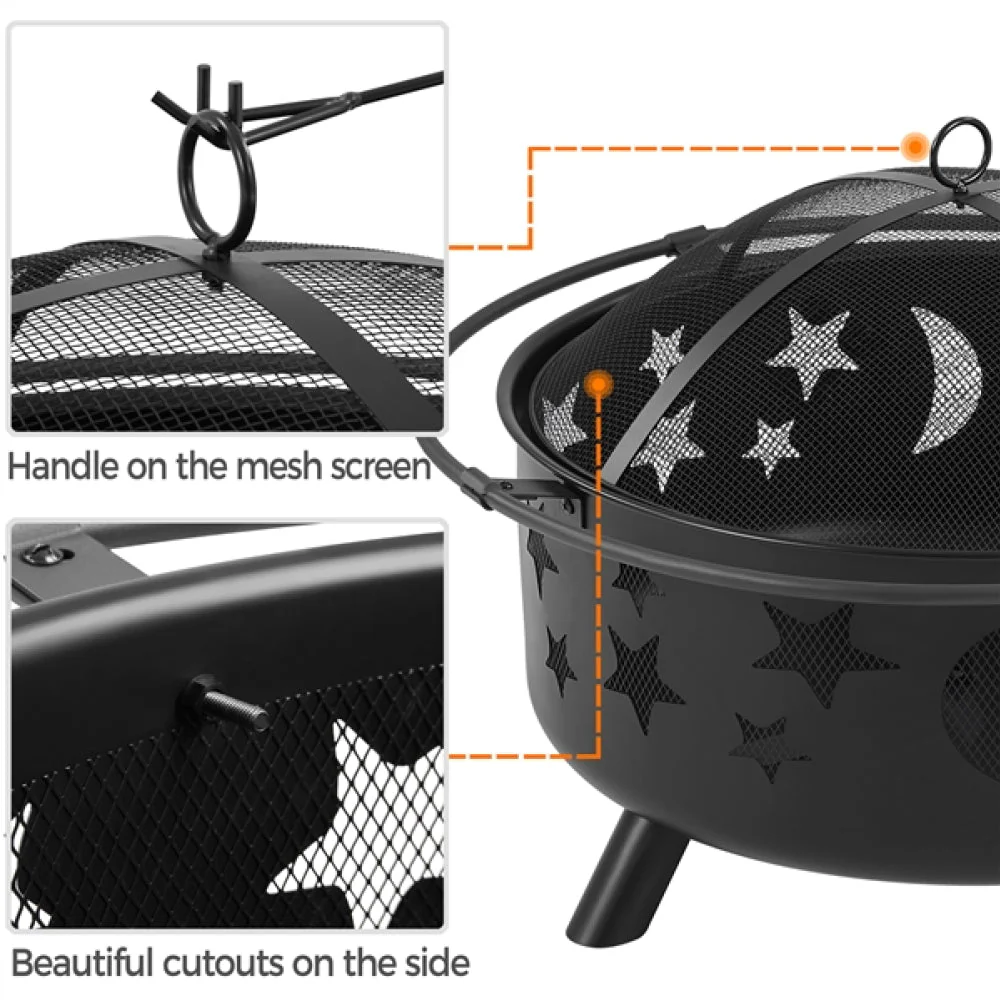 Round Fire Pit - Image 9