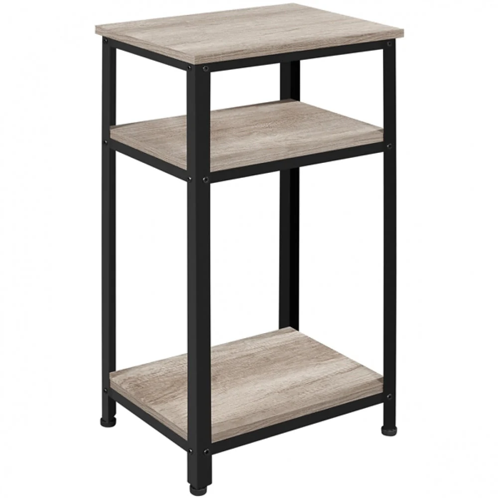 Rustic Industrial End Telephone Table - Image 2