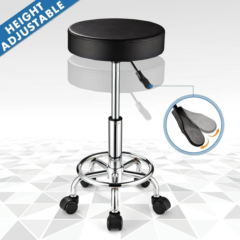 Salon Stool Adjustable Height Stool - Image 6