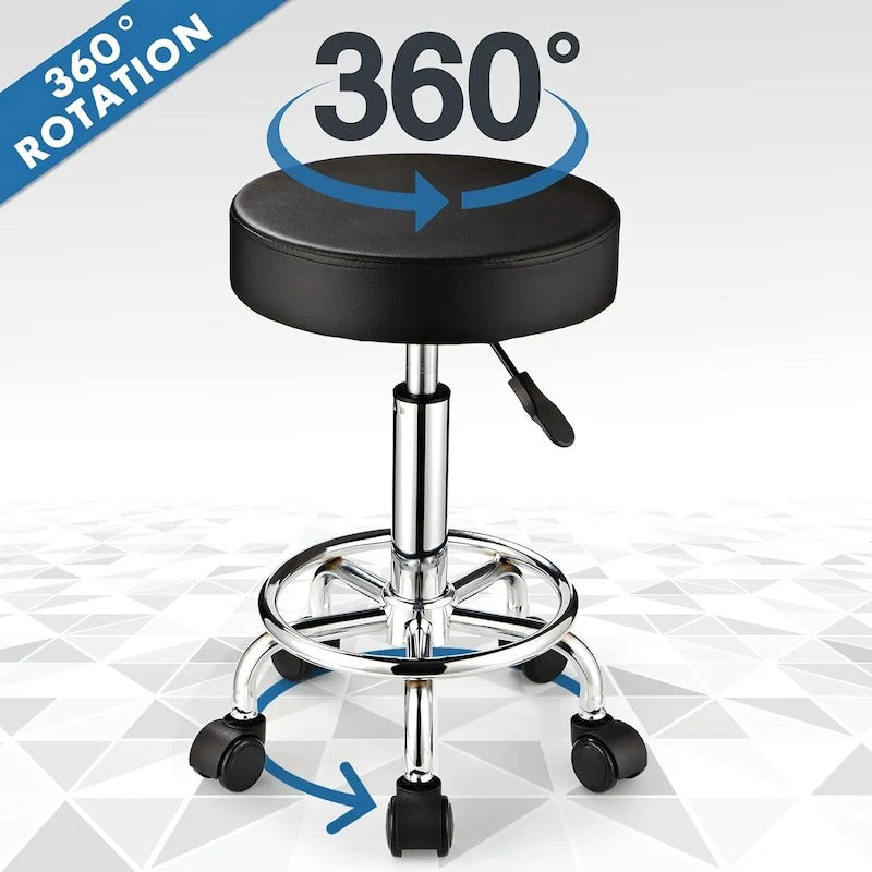 Salon Stool Adjustable Height Stool - Image 7