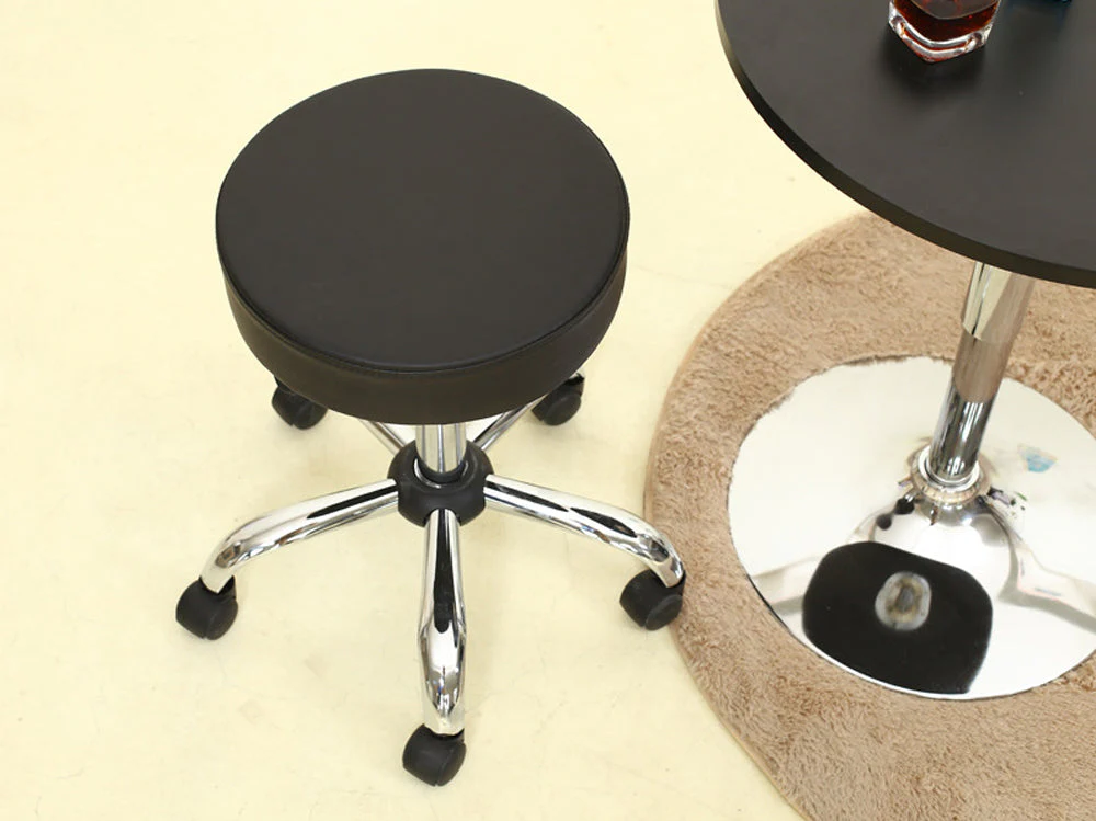 Salon Stool Adjustable Rolling Spa Stool - Image 3