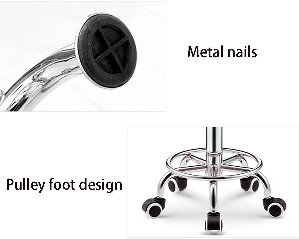 Salon Stool Adjustable Rolling Spa Stool - Image 5