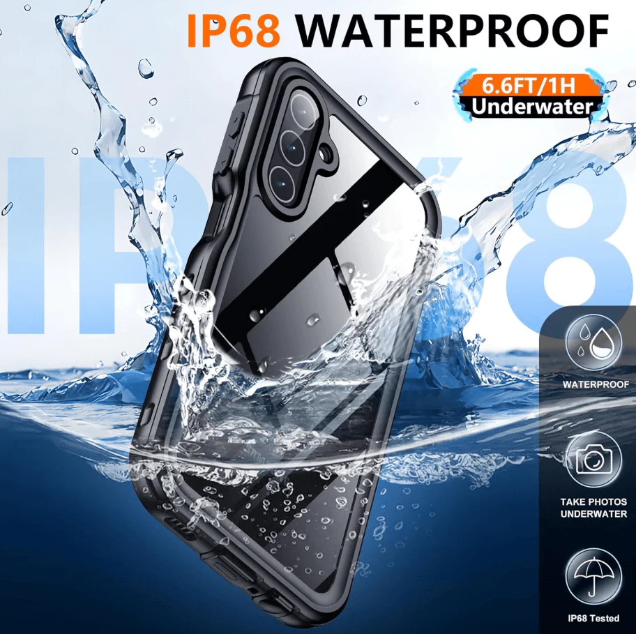 Samsung Galaxy A14 4G/5G Waterproof Case Redpepper Full Protection - Image 6