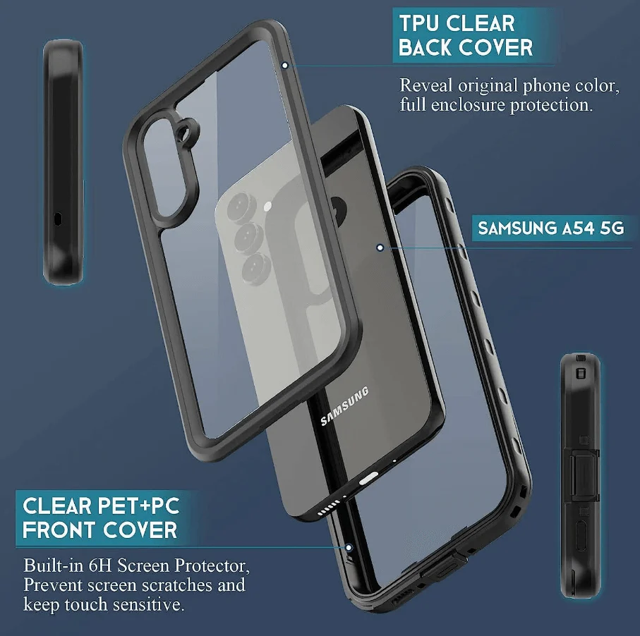 Samsung Galaxy A36 / A56 5G Waterproof Case Redpepper Full Protection - Image 3