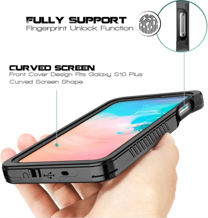 Samsung Galaxy S10e Waterproof Case Redpepper Full Protection - Image 6
