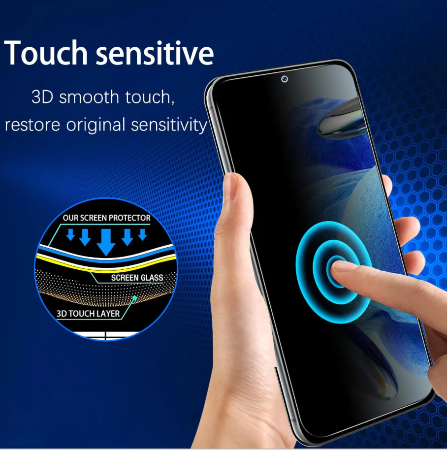 Samsung Galaxy S21 Privacy Tempered Glass Screen Protector – 9H Hardness - Image 3
