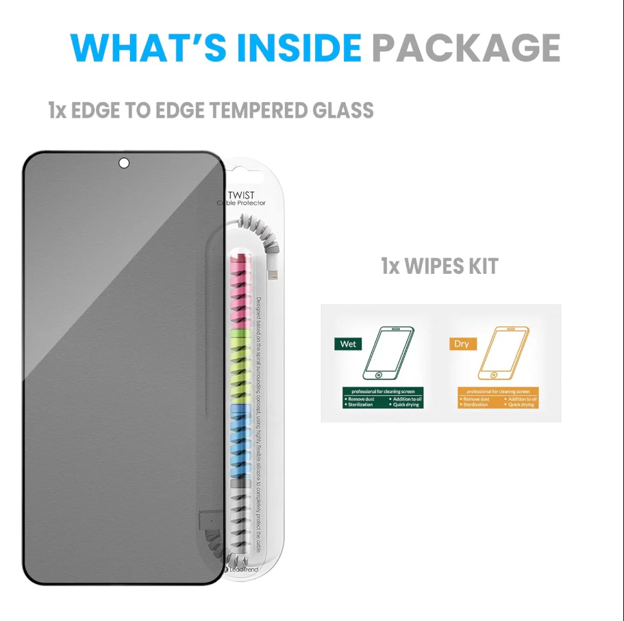 Samsung Galaxy S24 Glass Privacy Screen Protector - Image 5