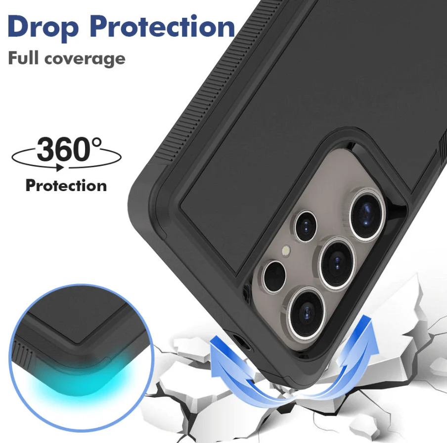 Samsung Galaxy S24 Ultra Dual Layer Armor Hard Case - Image 2