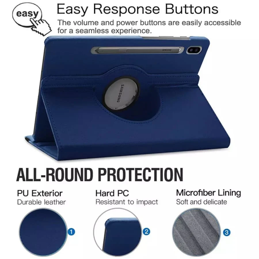 Samsung Galaxy Tab S7 11” (2020) Cover - T870/T875 (Navy) - Image 4