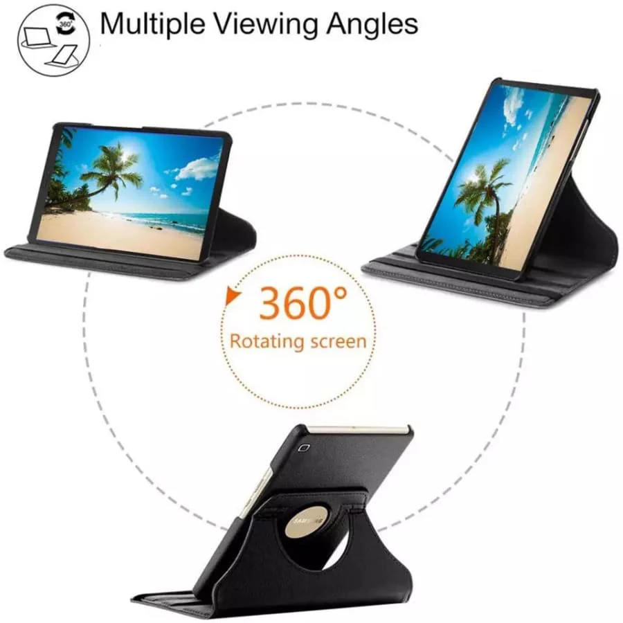 Samsung Galaxy Tab S7 FE 12.4” (2021) Cover - T730/T733/T735 (Black) - Image 4