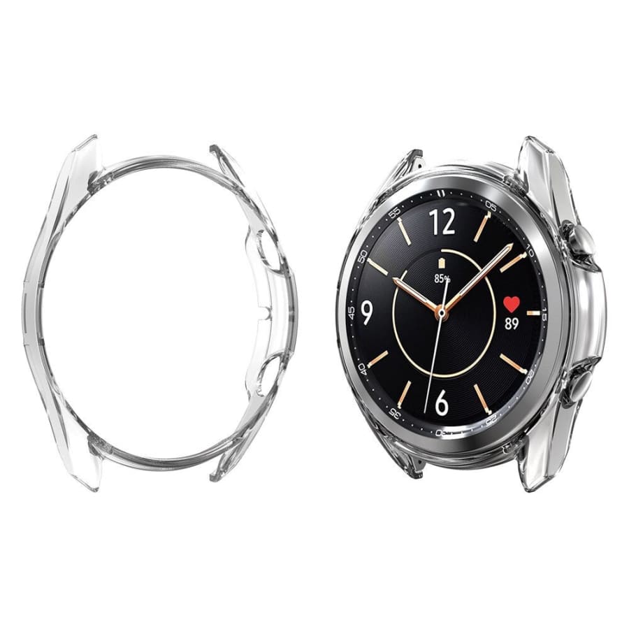 Protective Case for Samsung Galaxy Watch 3 (45mm) (Clear) - Image 2