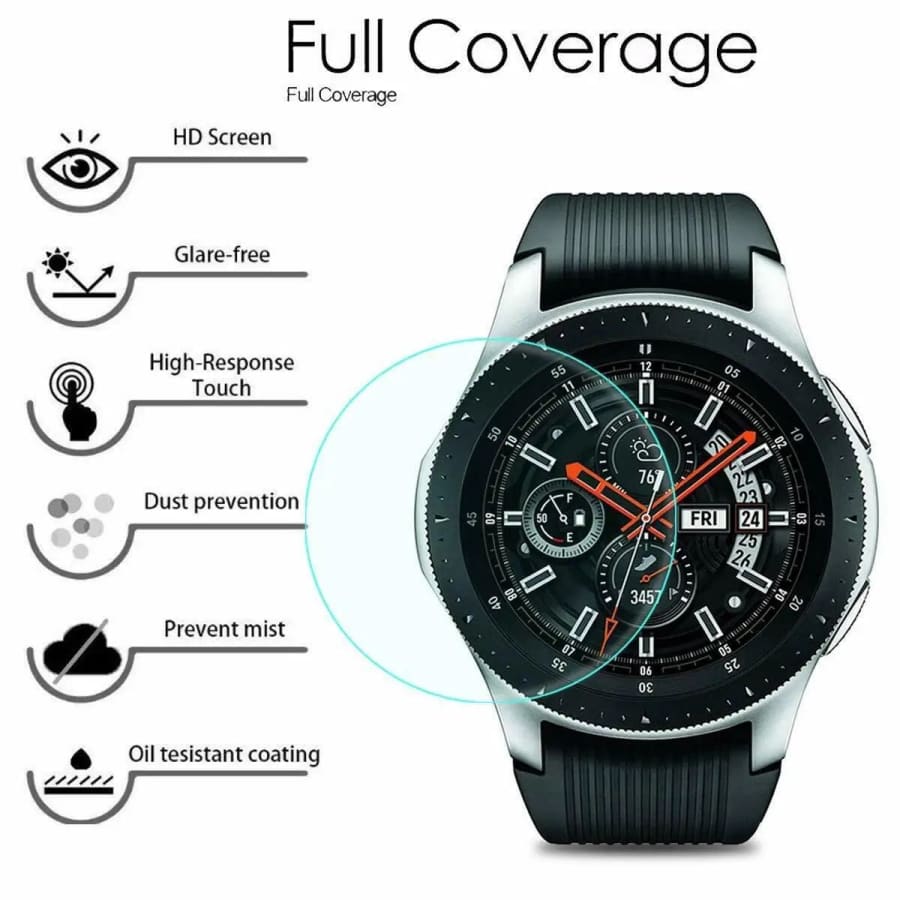 Tempered Glass Screen Protector for Samsung Galaxy Watch 4 (40mm) - Image 3