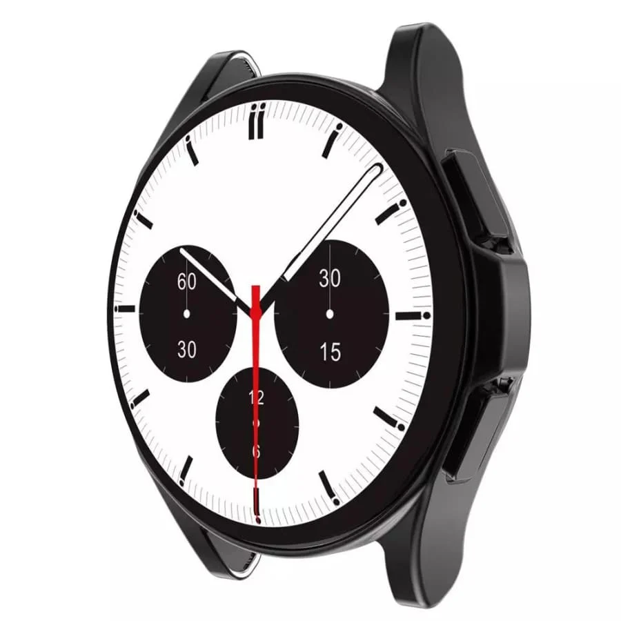 Protective Case for Samsung Galaxy Watch 4 Classic (42mm) (Black) - Image 2