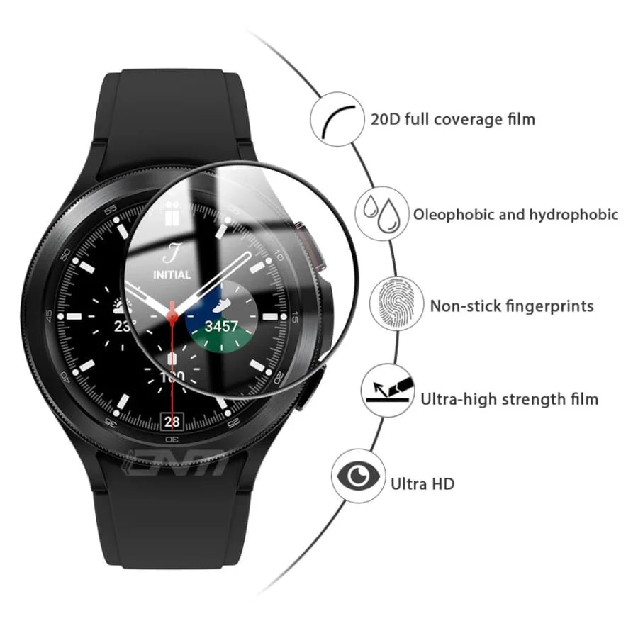 Screen Protectors for Samsung Galaxy Watch 4 Classic (42mm) (Set of 2) - Image 2