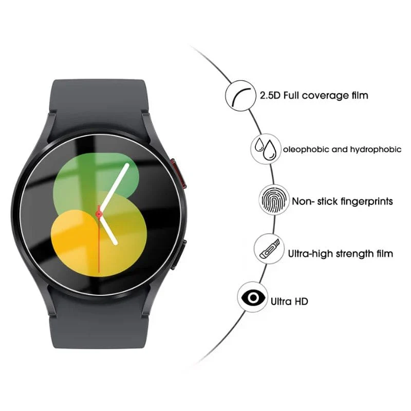 Screen Protectors for Samsung Galaxy Watch 5 (40mm) (Pack of 2) - Image 2
