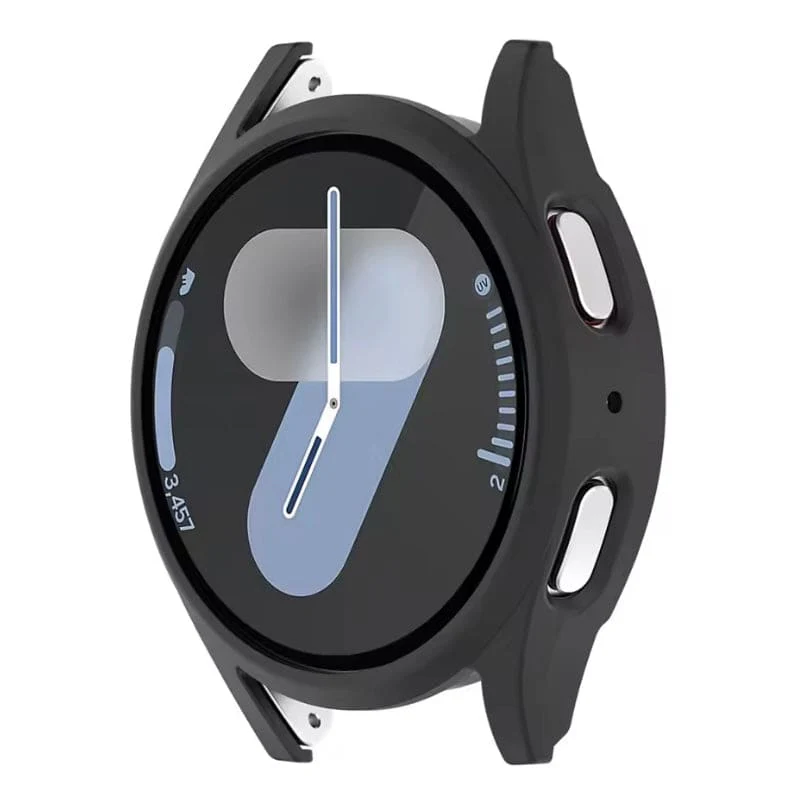 Protective Case for Samsung Galaxy Watch 7 (44mm) (Black) - Image 2