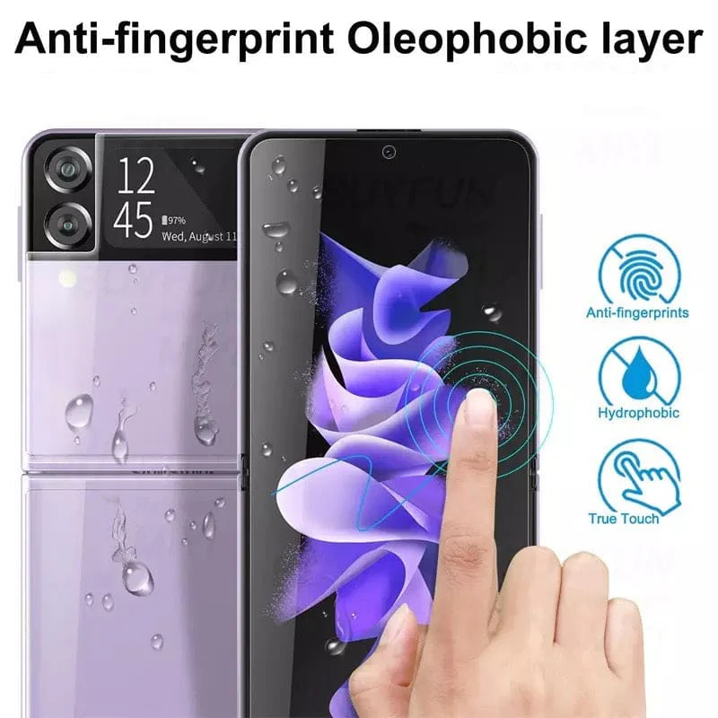 Samsung Galaxy Z Flip 1 Screen Protector (2 in 1 Pack) - Image 2