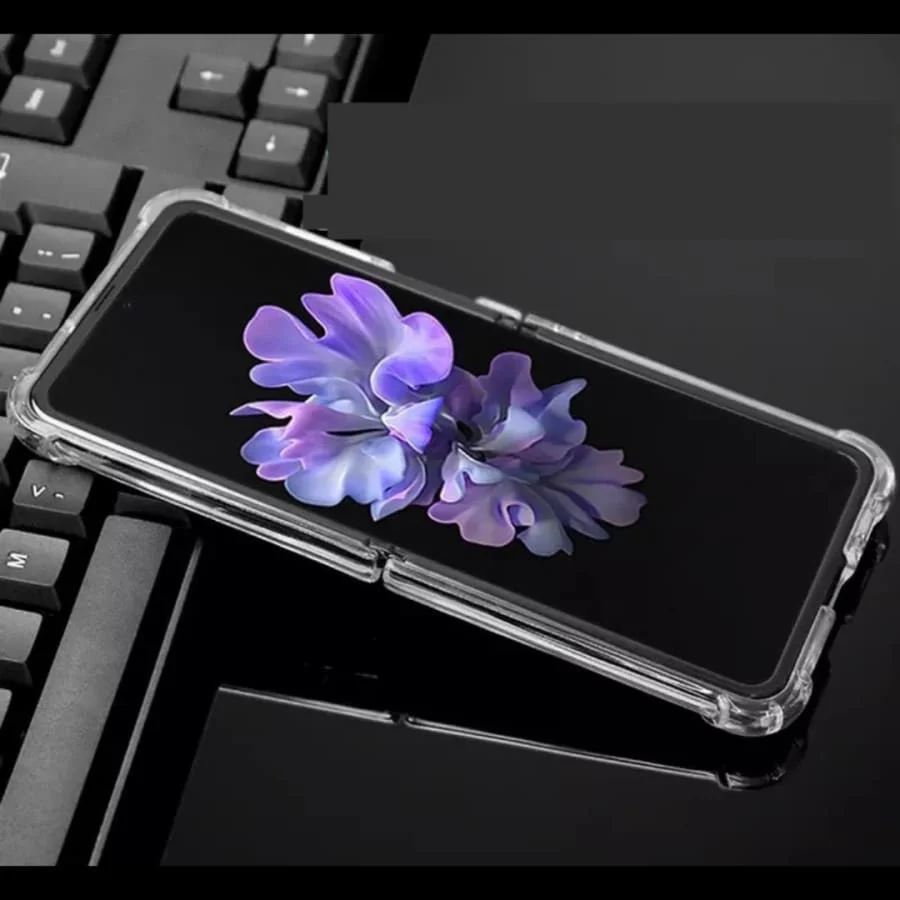 Samsung Galaxy Z Flip 2 / Z Flip 1 Case (Clear) - Image 2
