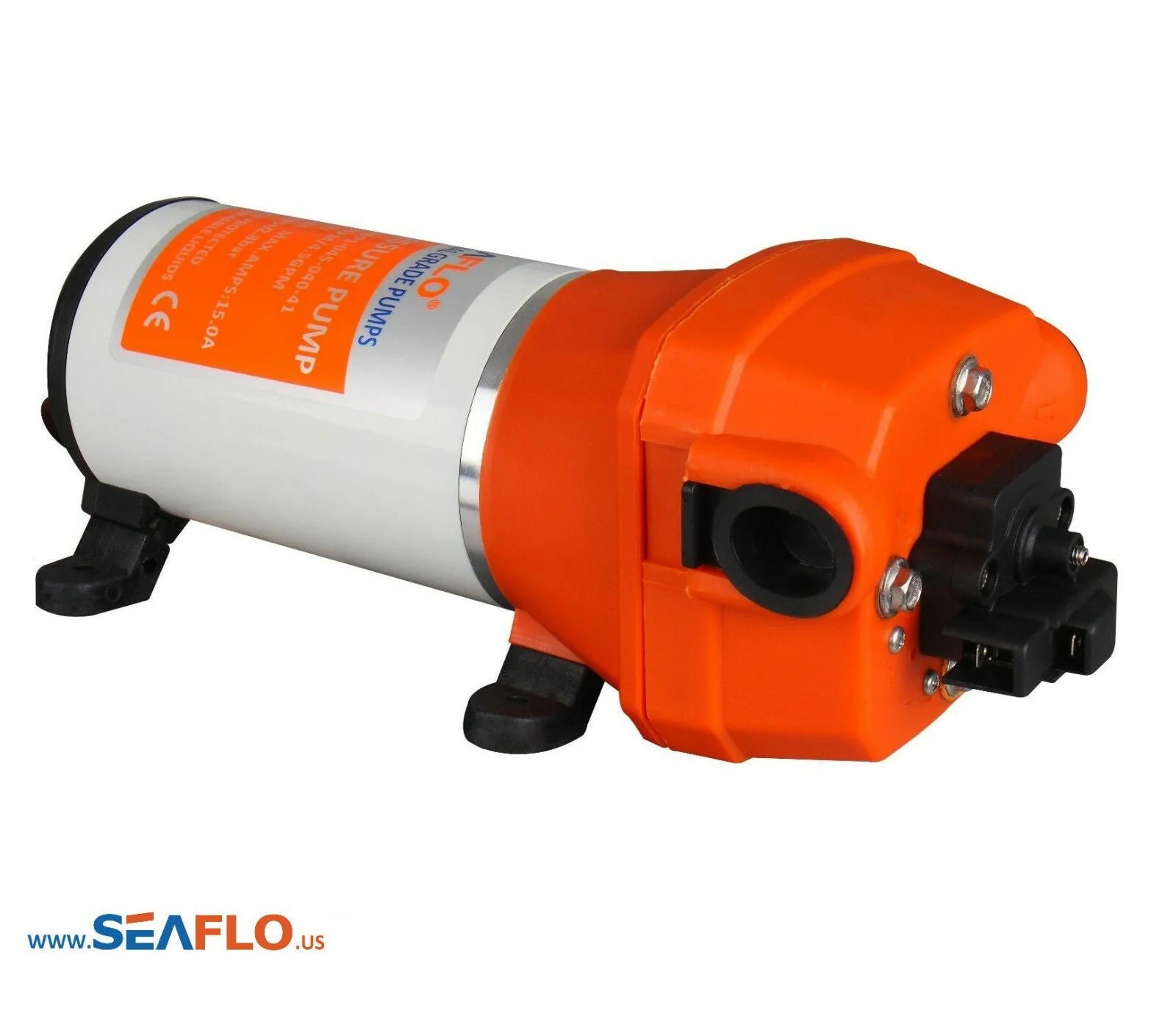 Seaflo High Water Pressure Pump 12V 40Psi 17 L/MIN - Image 4