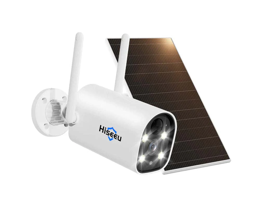 Hiseeu Spotlight Security Camera with Solar Panel - Image 10