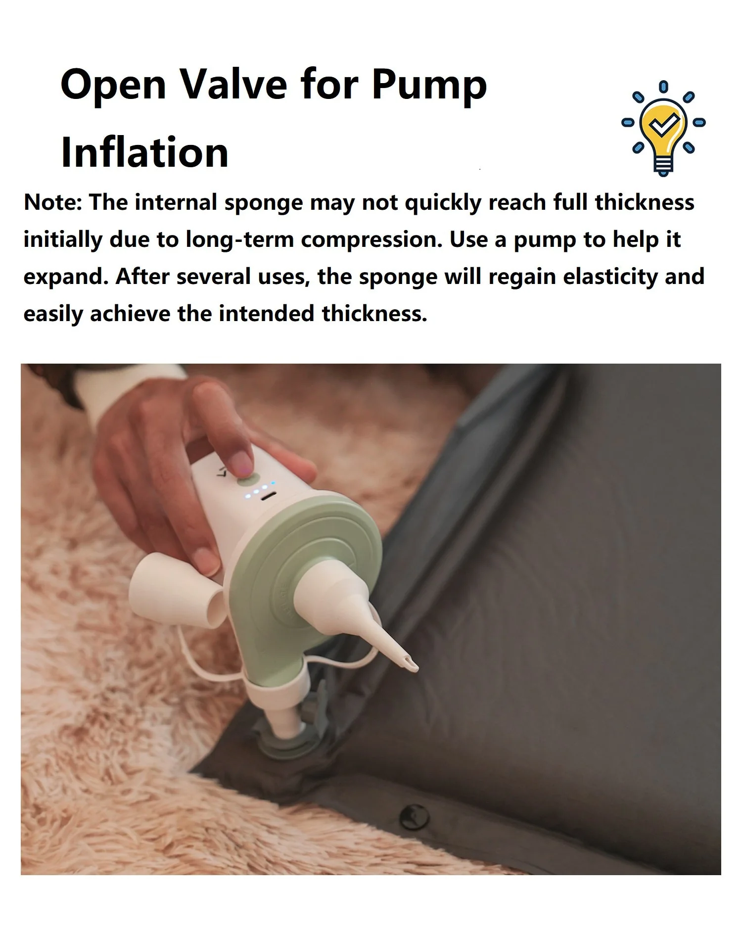 Self-Inflating Mattress – Single Size | Outdoor & Home Use - Image 7