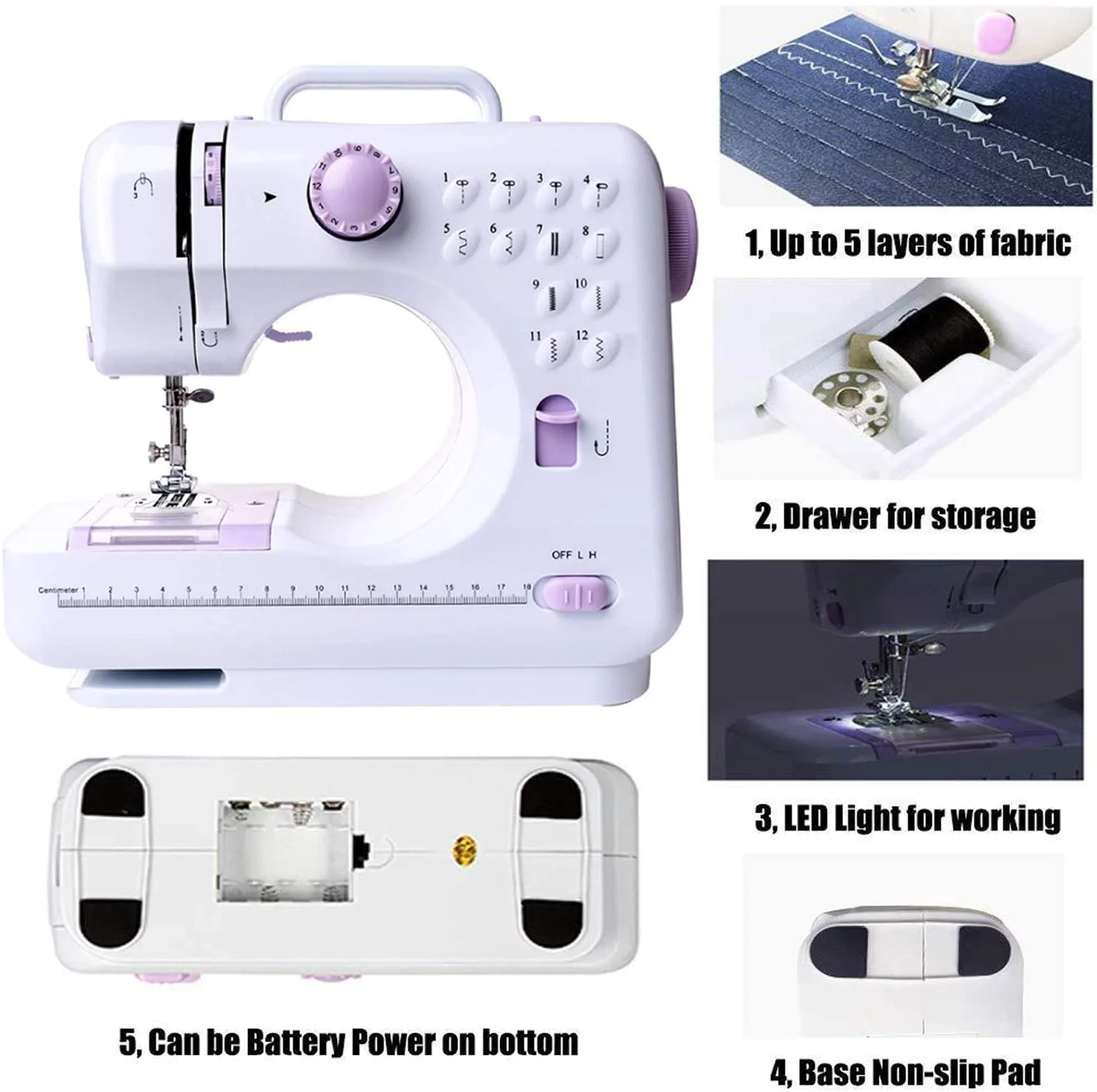 Sewing Machine Multi-function Sewing Machine Dual - Image 7