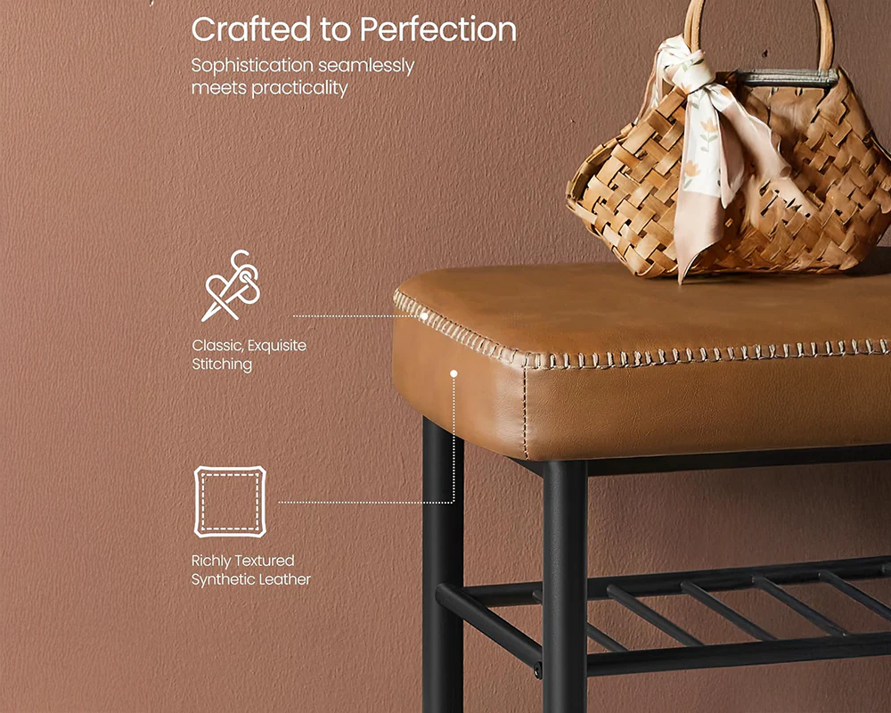 Shoe Rack Storage Bench - Image 9
