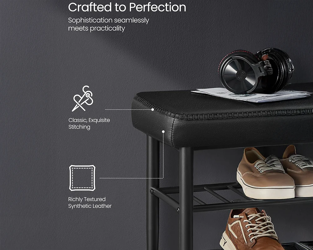 Shoe Rack Storage Bench - Image 8