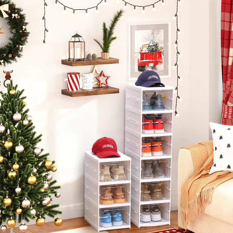 Shoes Box Rack Shoe Organizer Stackable Storage Drawer - Image 9