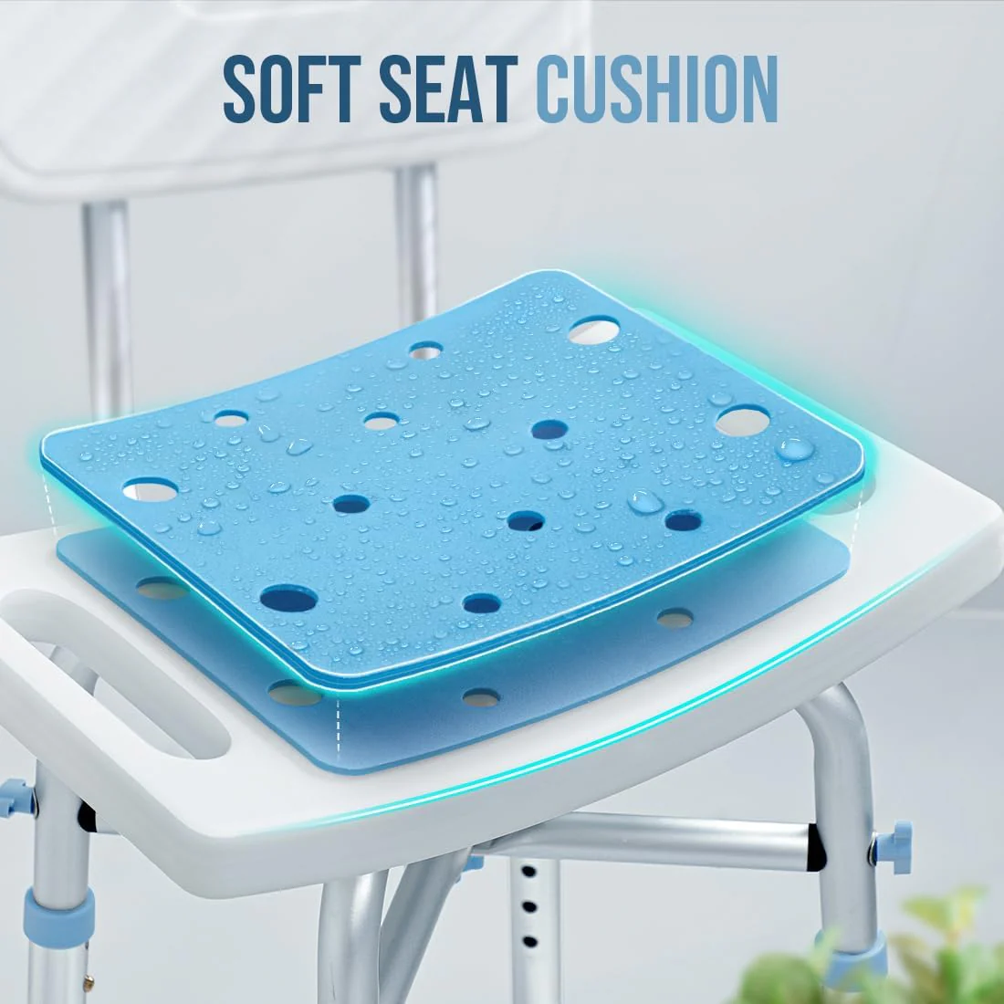 Shower Stool Adjustable - Image 11