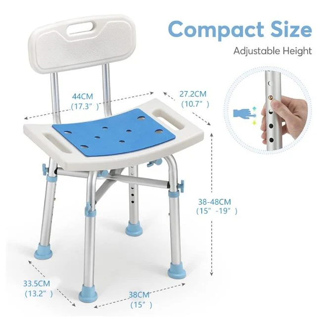 Shower Stool Adjustable - Image 3