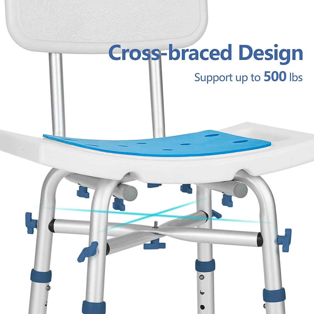 Shower Stool Adjustable - Image 5