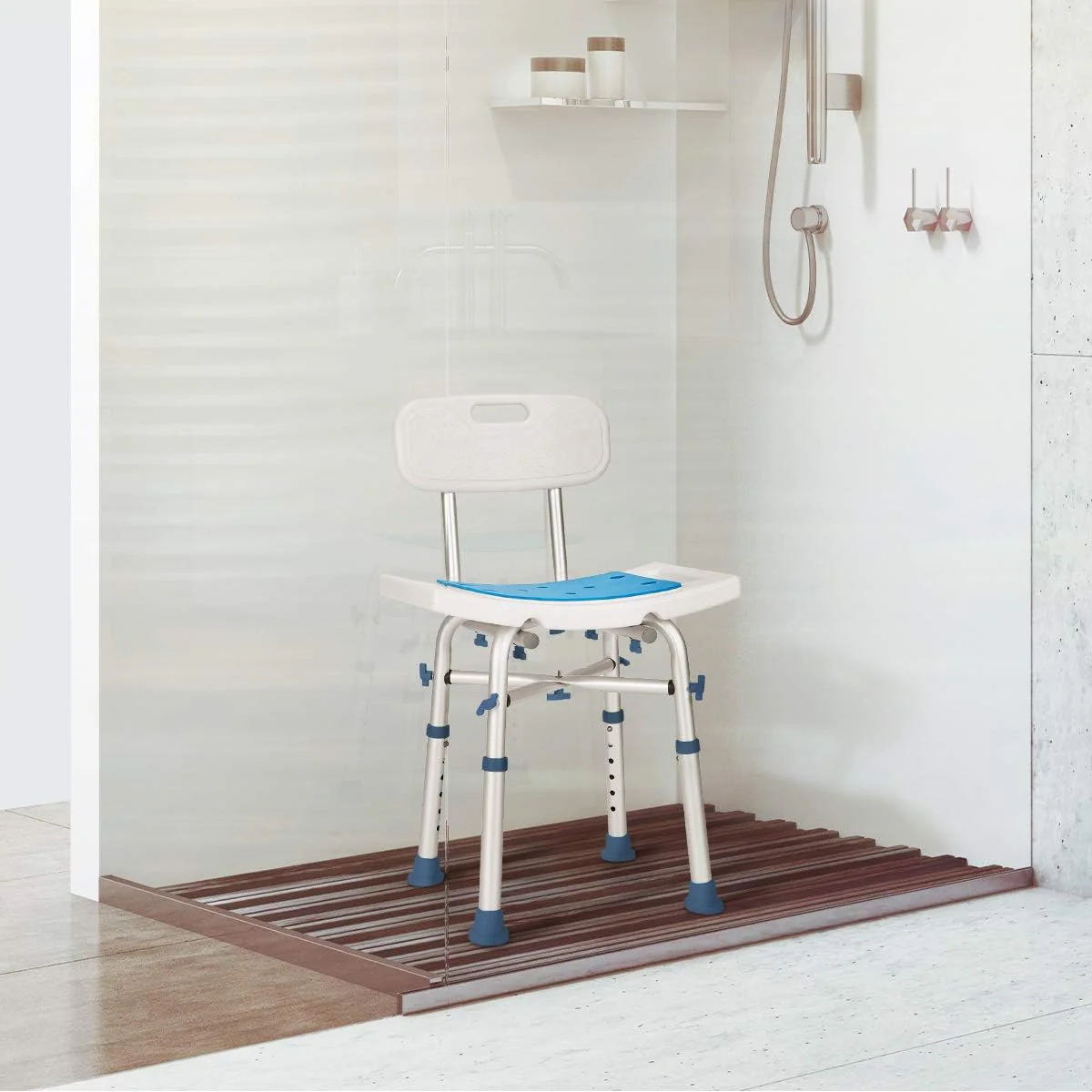 Shower Stool Adjustable - Image 9