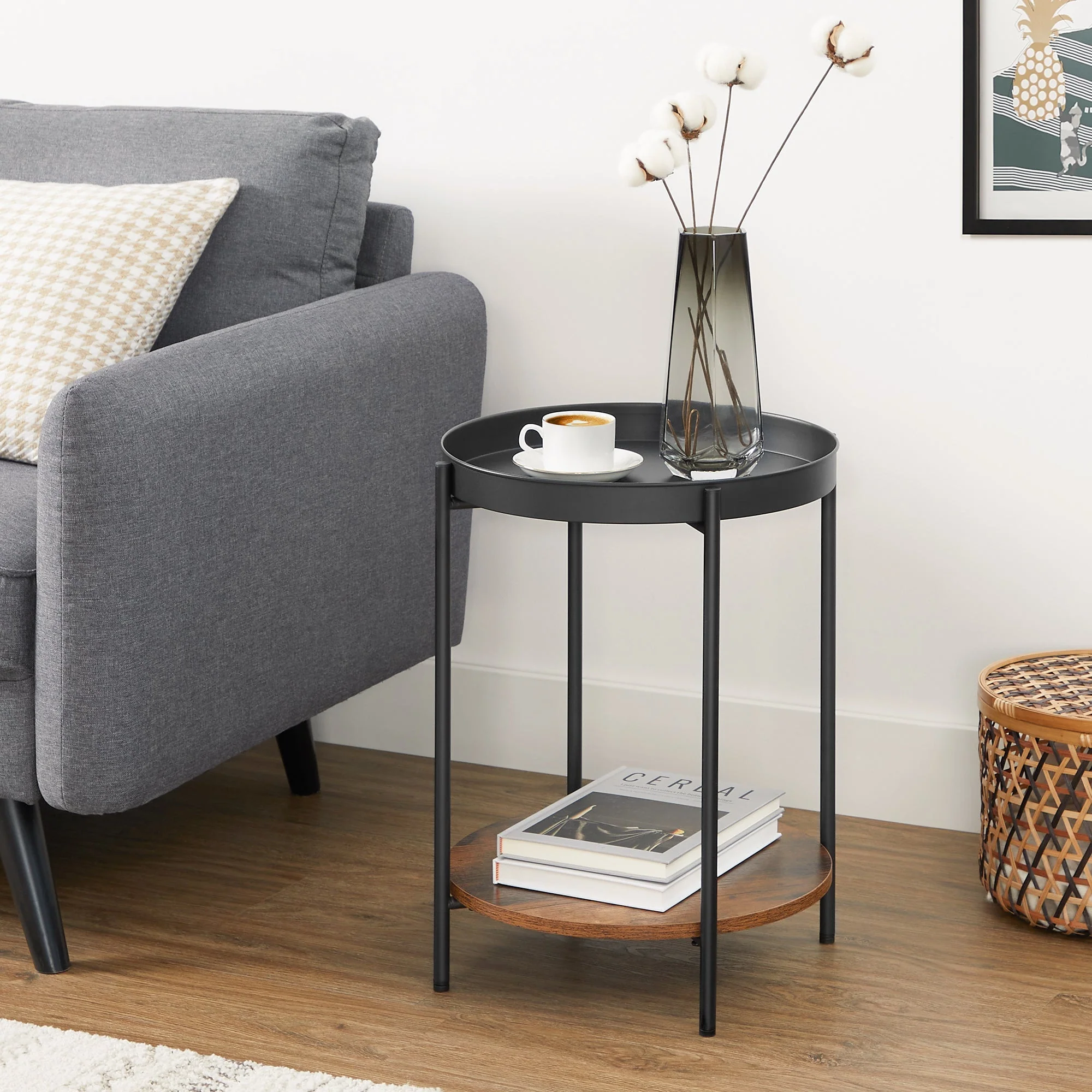 Side Table Vasagle End Table - Image 3