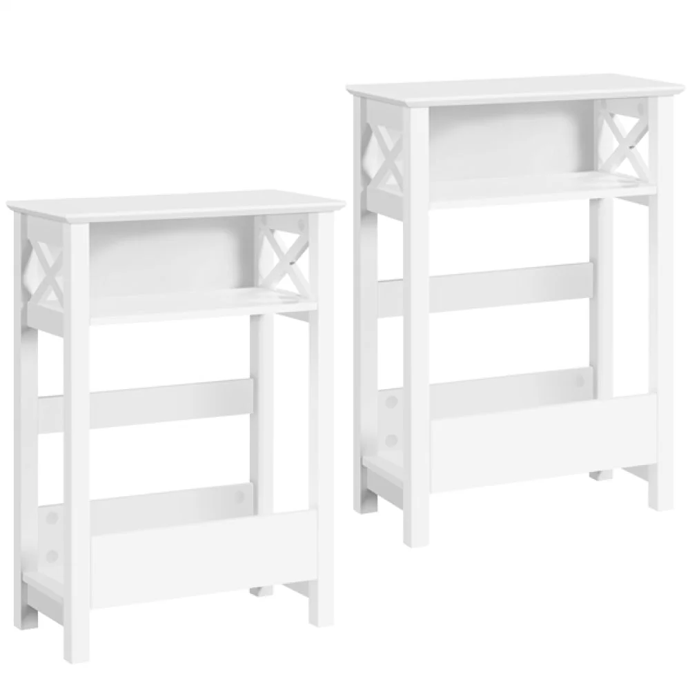 Slim End Table Modern Sofa Table - Image 3