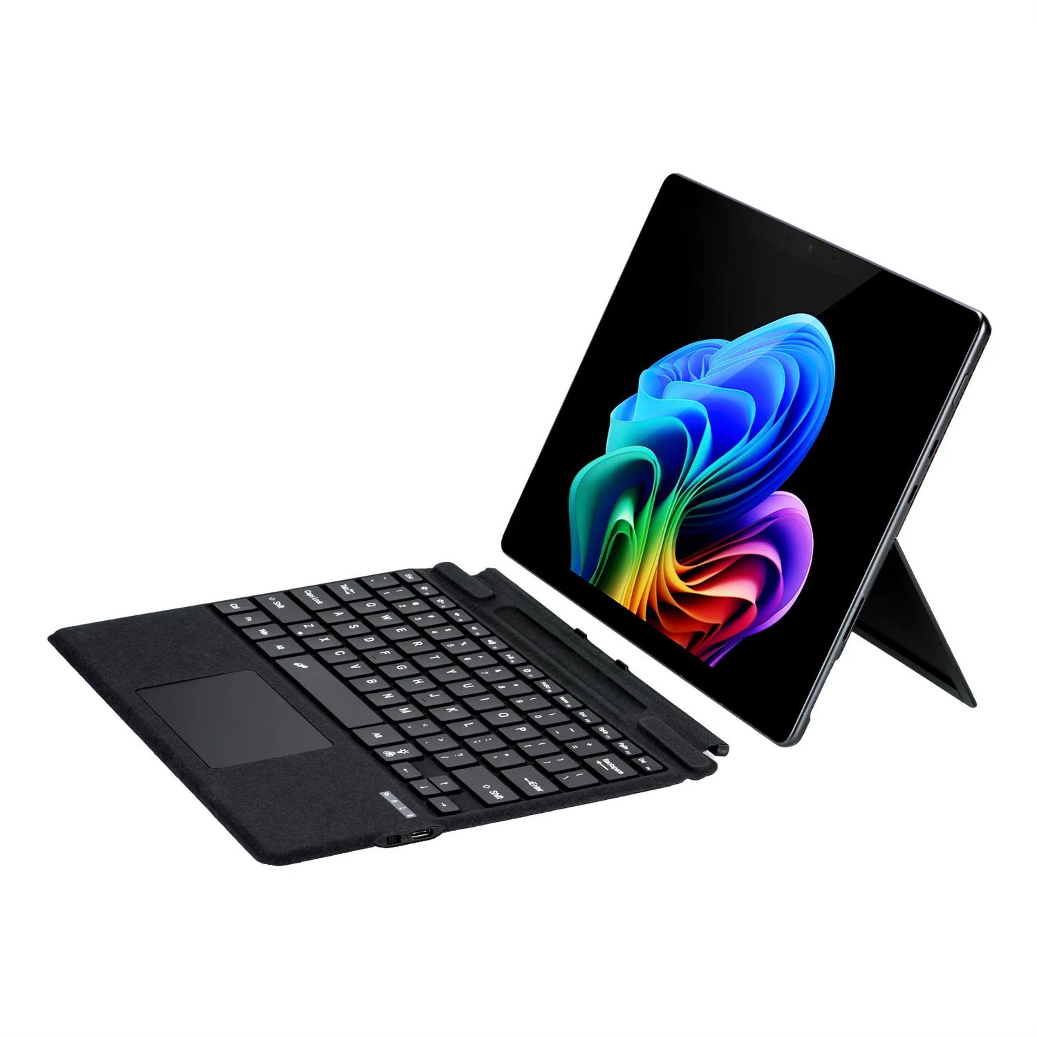 Slim Surface Pro 8 / 9 / 10 / X / 11 Bluetooth Keyboard With Trackpad Rechargeable - Image 3